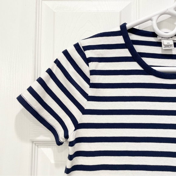 J. Crew Striped T Shirt Dress - Picture 4 of 14